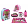 LOL Surprise Glitter Schoolbag Backpack + Sports Bag set School kindergarten 6 pieces