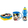 Topolino Set Colazione,Box Portamerenda + Borraccia + Tazza,Scuola,Asilo,Bambini