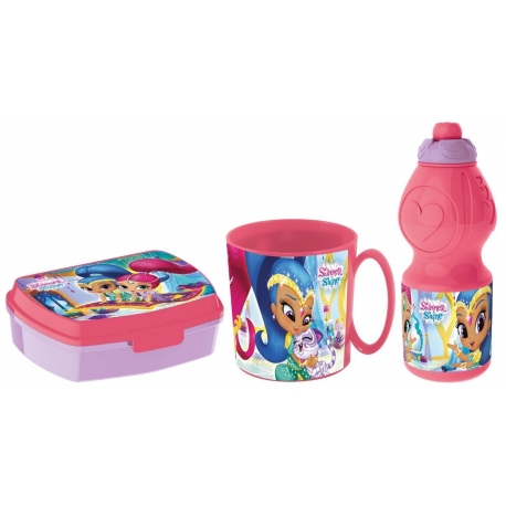 Batman Breakfast Set, Storage Box + Bottle + Cup, School, Kindergarten, Children