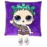 LOL Surprise Cuscino con Bambola Applicazione Ricamata 30x30cm Viola