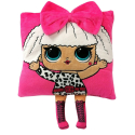 LOL Surprise Pillow with Doll Embroidered Application 30x30cm Rock Pink