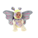 BeBe Plush Butterfly Doll with Glitter Wings 23cm Color Violet