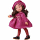 BERJUAN Fashion Doll 35cm Boutique red with curls in Box, Original