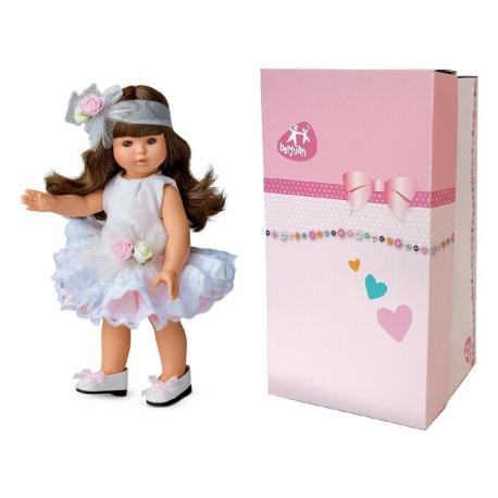 BERJUAN Fashion Doll 35cm Boutique Brown Straight Hair in Box, Original