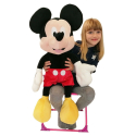 Dinsney Topolino 80cm Mickey Mouse Gigante Peluche da 0+ Bambini