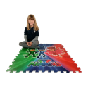 Pj Masks Giant Puzzle Carpet Game Children Room floor, swimming pool