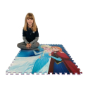 Frozen Dipinto Giant Puzzle Carpet Game Children Room floor, swimming pool