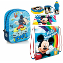 Disney 3D Mickey Mouse Backpack, Sports Bag, Kindergarten School Bag
