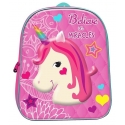 Unicorn Believe in Miracles Backpack 3D Backpack Kindergarten Kindergarten free time
