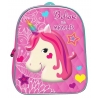 Unicorno Believe in Miracles Zainetto Zaino 3D Scuola Materna Asilo tempo Libero