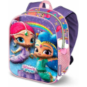 Shimmer e Shine Paillettes Zainetto Zaino 3D Scuola Materna Asilo tempo Libero