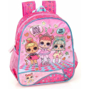 Lol Surprise Satinato Zainetto Zaino Scuola Materna Asilo tempo Libero