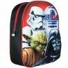 Star Wars Disney Zainetto Zaino 3D Scuola Materna Asilo tempo Libero