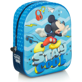 Mickey Mouse Topolino Star Zainetto Zaino 3D Scuola Materna Asilo tempo Libero