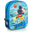 Mickey Mouse Mickey Mouse Blue Schoolbag Backpack 3D Kindergarten Kindergarten Leisure