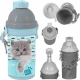 Sweet Gatto Rosa Set Colazione Box Porta Merenda,Borraccia Automatica scuola