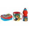 Paw Patrol Set Colazione Box Porta Merenda + Borraccia + Tazza - Bicchiere scuola