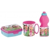 Cry Babies Set Colazione Box Porta Merenda + Borraccia + Tazza - Bicchiere scuola