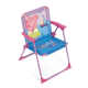 Peppa Pig Sedia Pieghevole per Bambini Giardino Campeggio Spiaggia Alluminio