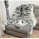 Giant Brown Tiger Plush Rug 200 x 135 cm, Sofa Cover, Bedspread