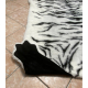 Gigante Tigre Marrone Tappeto in Peluche 200 x 135 cm, Copridivano, Copriletto