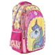 Footy Unicorno Blu Led Gran Zaino Scuola Elementare per Bambina Ragazza
