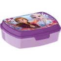 LUNCH BOX breakfast box for LUNCH SNACK sandwich school, kindergarten child Frozen Violet