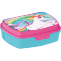Unicorno LUNCH BOX scatola colazione porta PRANZO MERENDA sandwich scuola,asilo bambino