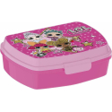 Lol Pink LUNCH BOX breakfast box for LUNCH SNACK sandwich school, kindergarten child