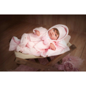 Arias Bambola Reborn BLANCA 45cm Bambolotto Neonato con Ciuccio