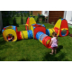 Giant Playground Tent 8 pieces Tunnel x4 Automatic Children's Castle House