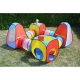 Giant Playground Tent 8 pieces Tunnel x4 Automatic Children's Castle House