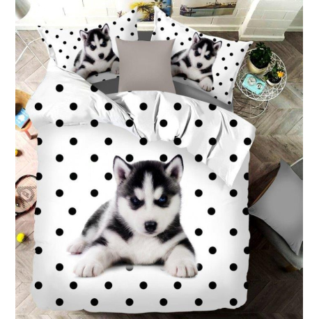 3D set of sheets single bed DUVET COVER 160x200cm Cotton World