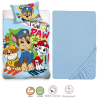 Paw Patrol 3Pezzi Set Lettino Culla Copripiumino + Federa + Lenzuola con Angoli