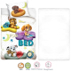 Paw Patrol White 3Pezzi Set Lettino Culla Copripiumino + Federa + Lenzuola con Angoli