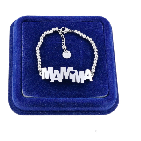 Finissimo Bracciale Tennis Acciaio Uomo Donna,braccialetto 3mm