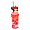 Disney Minnie Mouse Eletric 3D Cup with Figurine and Straw for Children
