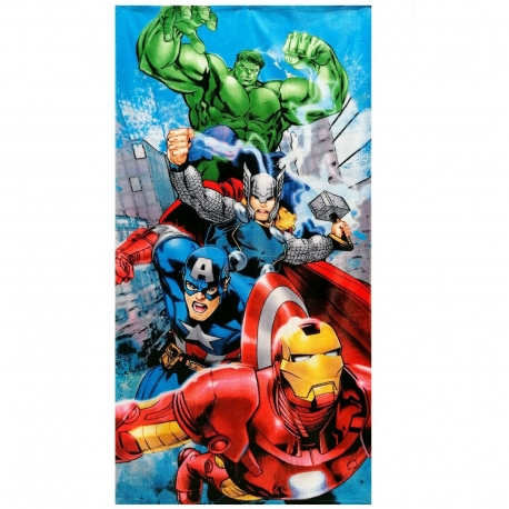 Avengers 100% Cotton Towel Beach Towel 70x140cm Children