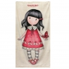 Gorjuss Santoro Bambola vestito Rosso Asciugamano in Cotone 100% Telo Mare 70x140cm Bambini