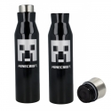 Minecraft Borraccia Termica in Acciaio Inox, DIABOLO 580 ml Bambini Adulti Thermos