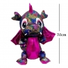 Gigante Peluche Drago Draco Rosa 70 cm con Ali Seduto Glitter Bambini Ragazzi