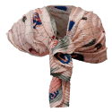 Elegant Silk Scarf pleated Shawl Foulard, Woman Shrug Ceremony
