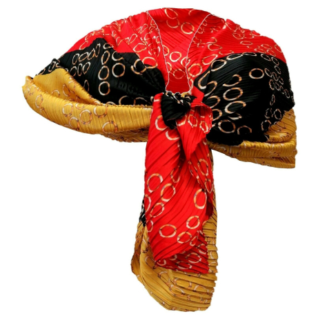 Elegante Sciarpa Plisse Misto Seta Sciale Foulard Donna Cerimonia