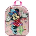 Minnie Mouse Disney Rosa Led Zainetto Zaino 3D Scuola Materna Asilo tempo Libero