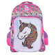 Footy Unicorno Paillettes Rosa Led Gran Zaino Scuola Elementare per Bambina Ragazza