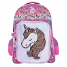 Footy Unicorno Paillettes Reversibile Rosa Led Zaino Scuola Elementare per Bambina Ragazza