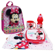 Minnie Mouse Disney set Schoolbag 3D Backpack Kindergarten Kindergarten free time