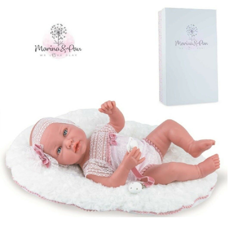 MARINA & PAU Gala Doll 45cm Soft Body Color Doll / Box