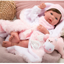 Arias Bambola Reborn Aina 45cm Bambolotto Neonato con Ciuccio