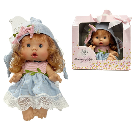 Marina & Pau Bambola Nenote Otto 26cm in Scatola Originale Profumata Pepotes